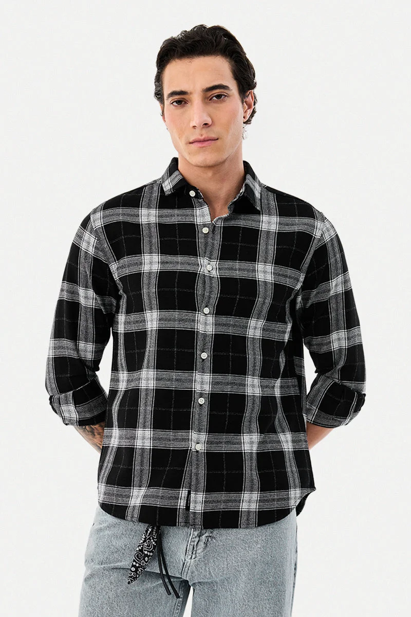 SNITCH Checks Regular Fit Shirt